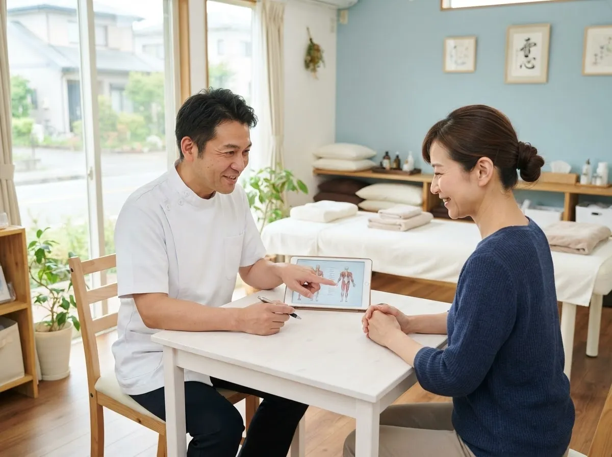 初回カウンセリングの様子