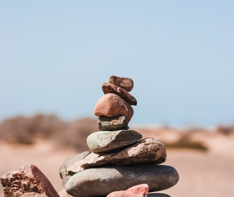 stone cairn