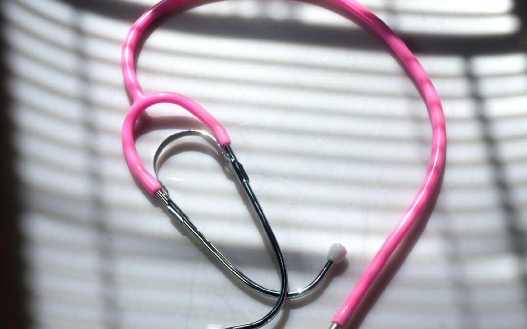 pink stethoscope