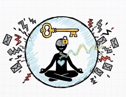 周りをシャットアウト