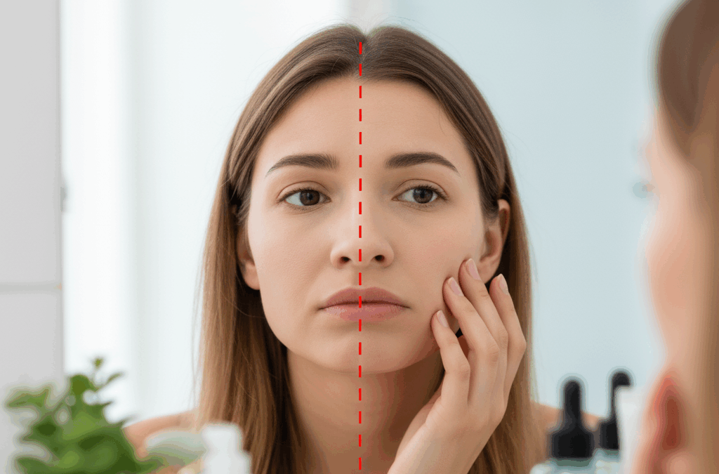 顔の左右非対称が気になる！原因と日常生活でできる簡単な改善策