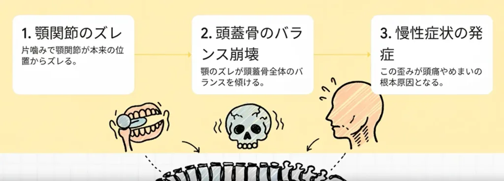 顎関節症のプロセス