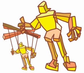 マリオネットのイラスト